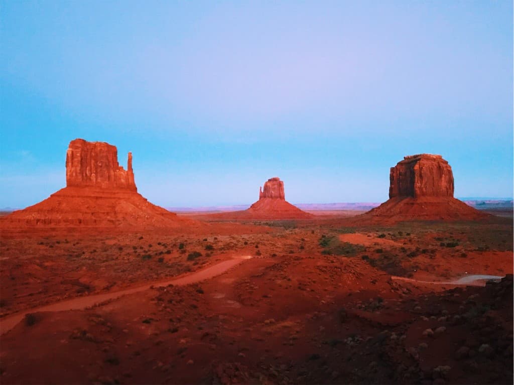 Monument Valley at dawn